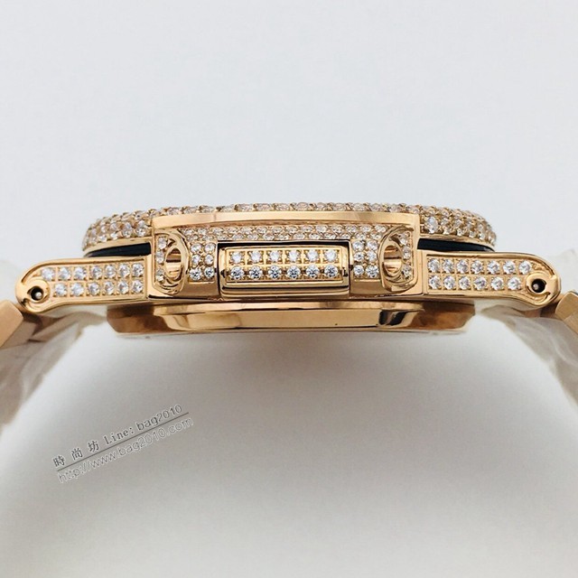 百達翡麗高端複刻男士腕表 PATEK PHILIPPE施華洛世奇美鑽男士腕表  gjs1914